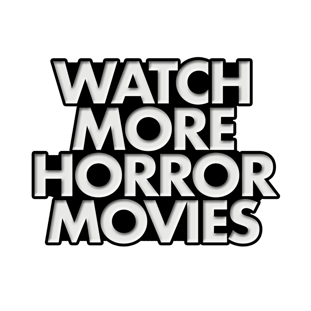 "WATCH MORE" SOFT ENAMEL WHITE PIN