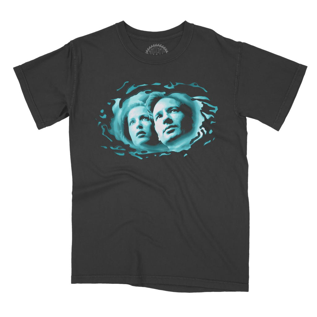 TRUST NO ONE GREY TEE PREORDER