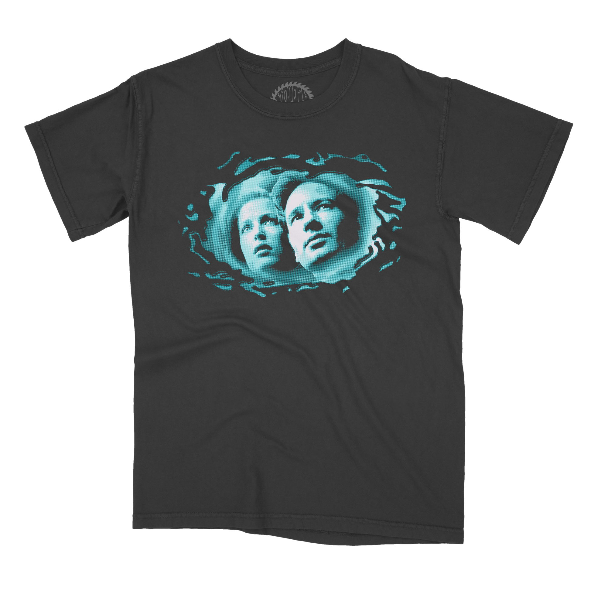 TRUST NO ONE GREY TEE PREORDER