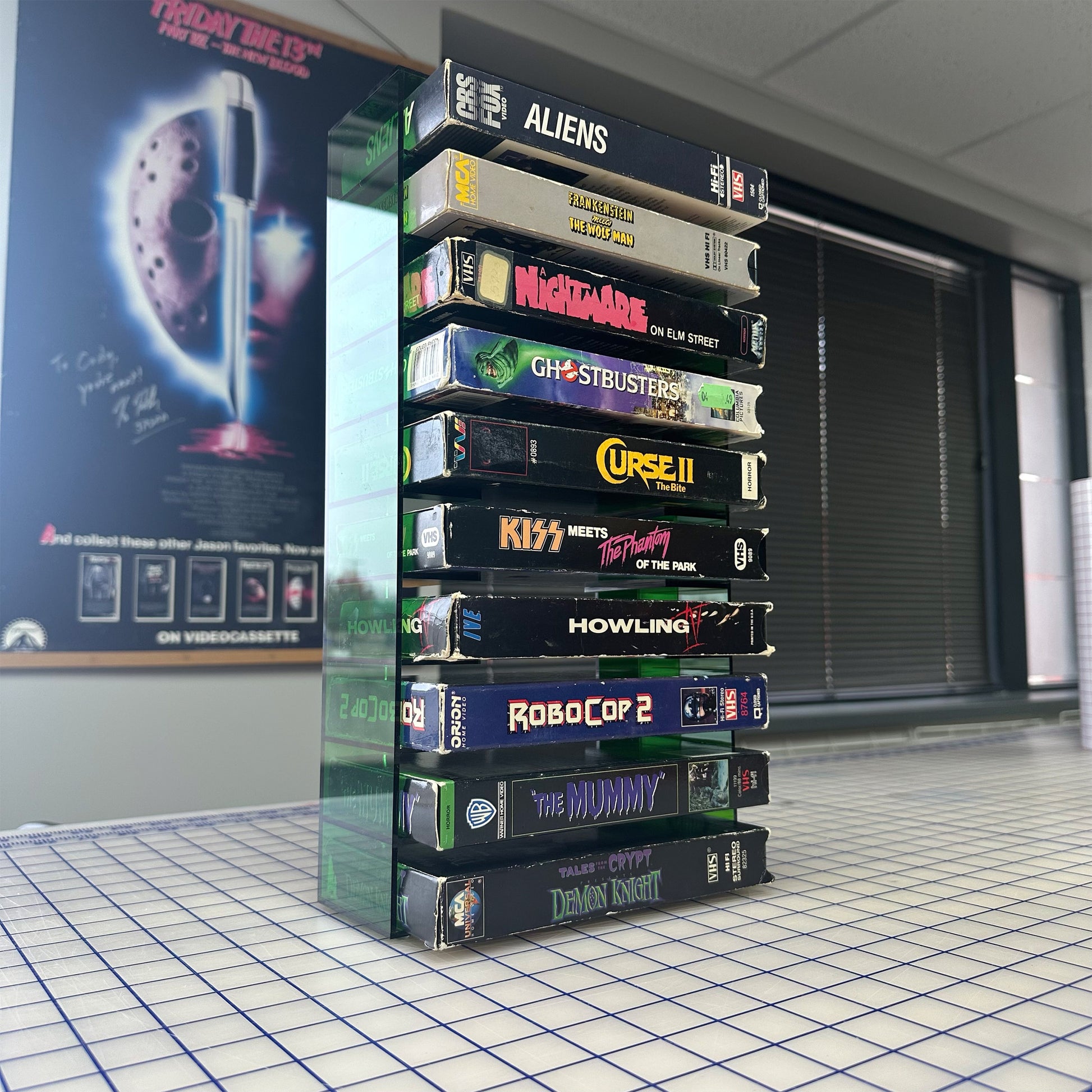 VHS SHELF GREEN