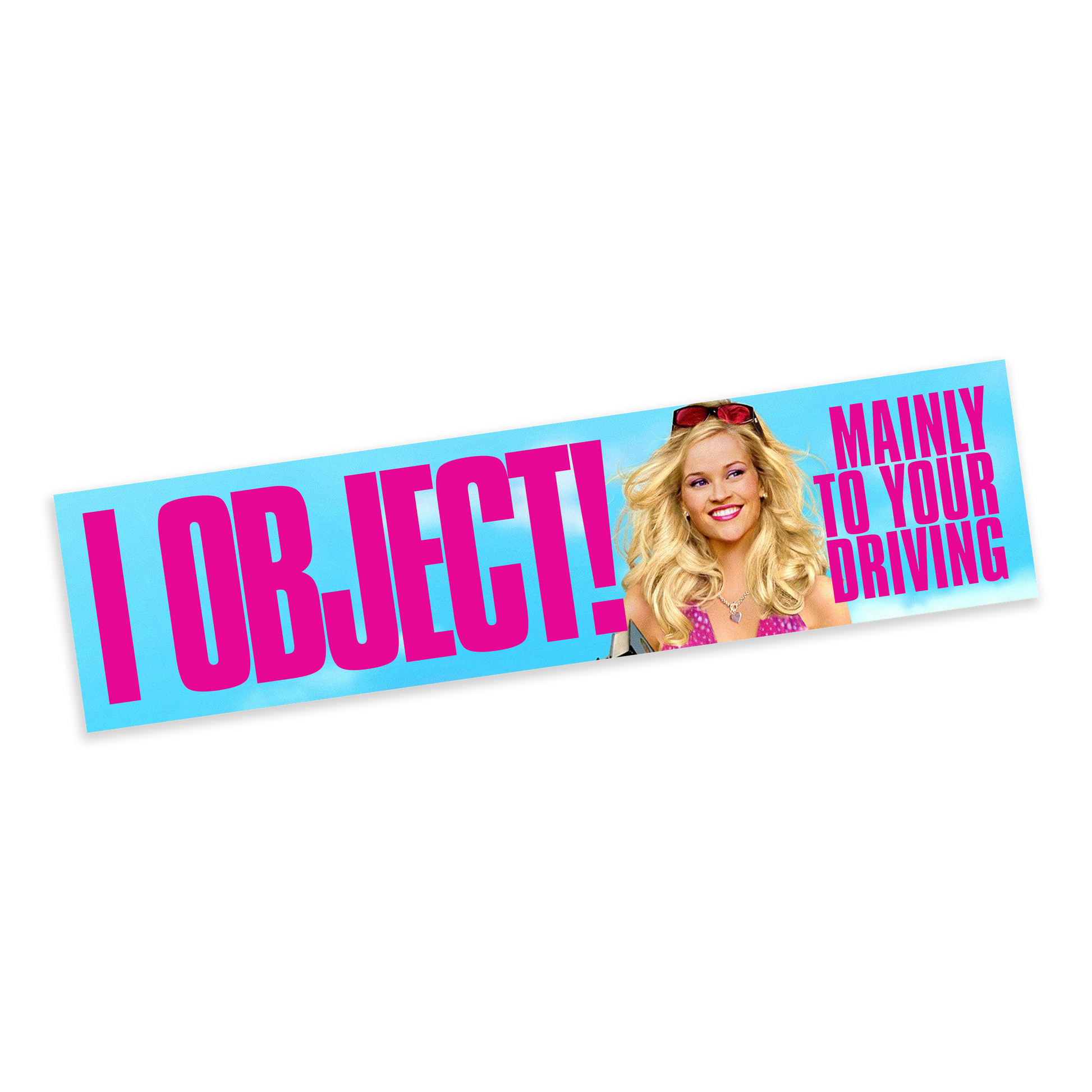 ELLE WOODS BUMPER STICKER