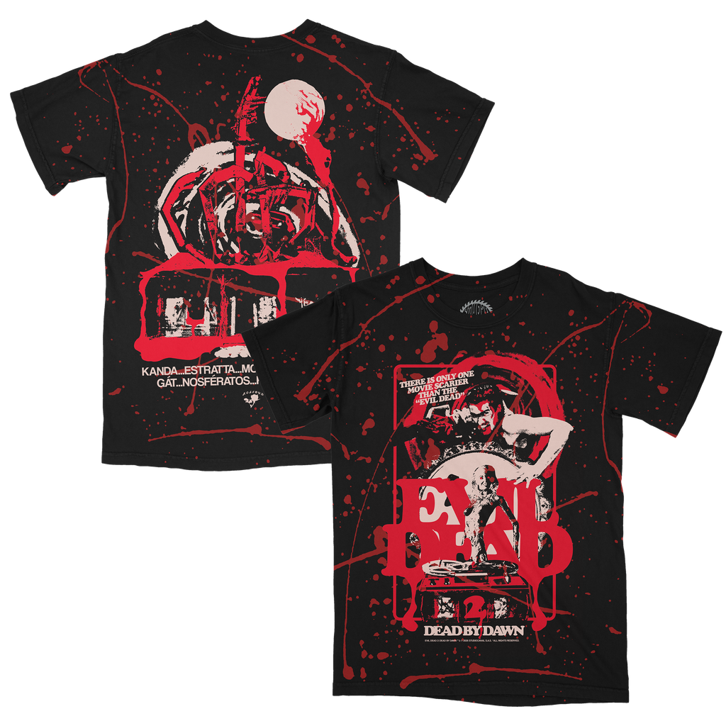 EVIL DEAD 2 SWALLOW THIS TIEDYE PREORDER