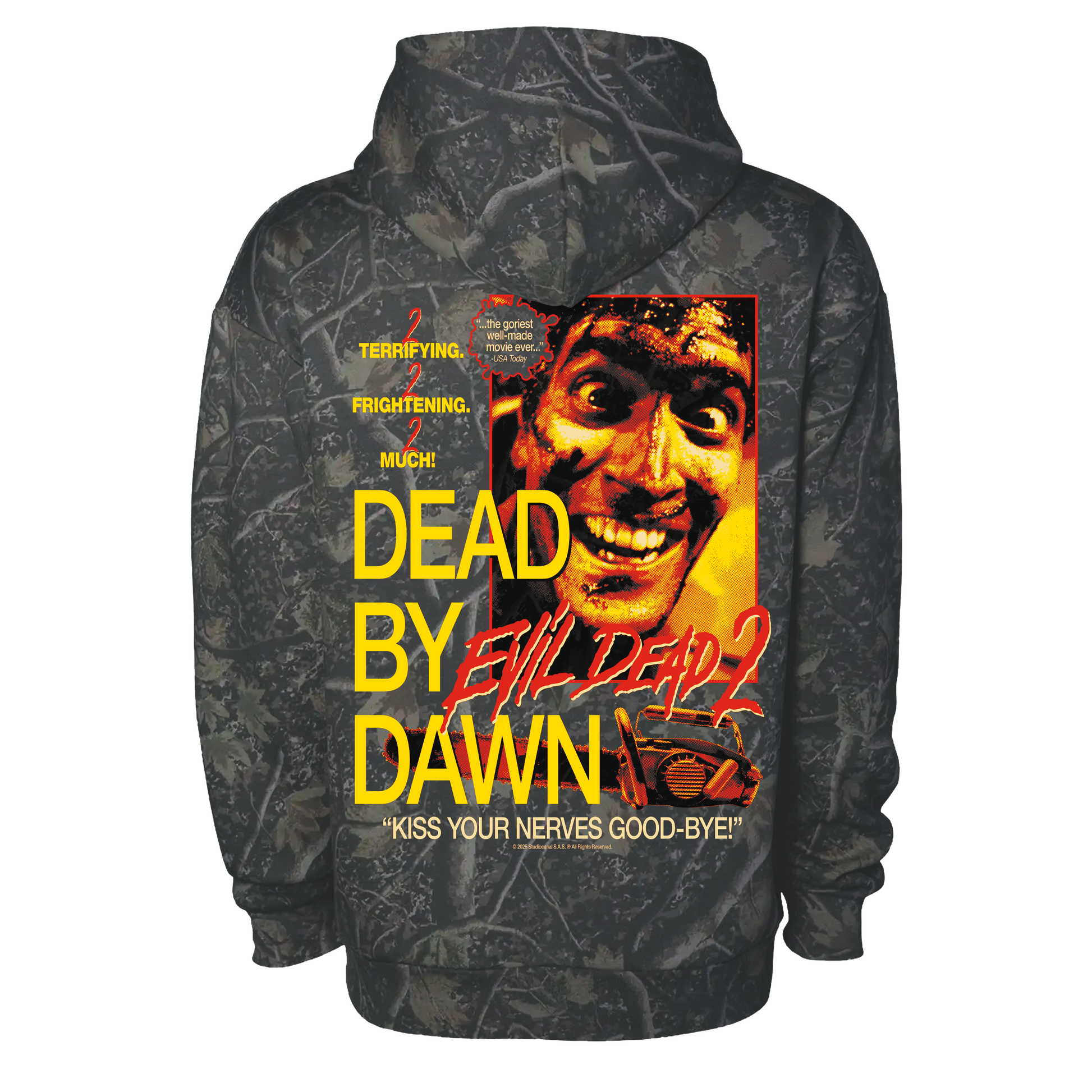 EVIL DEAD 2 DEAD BY DAWN TIEDYE HOODIE PREORDER