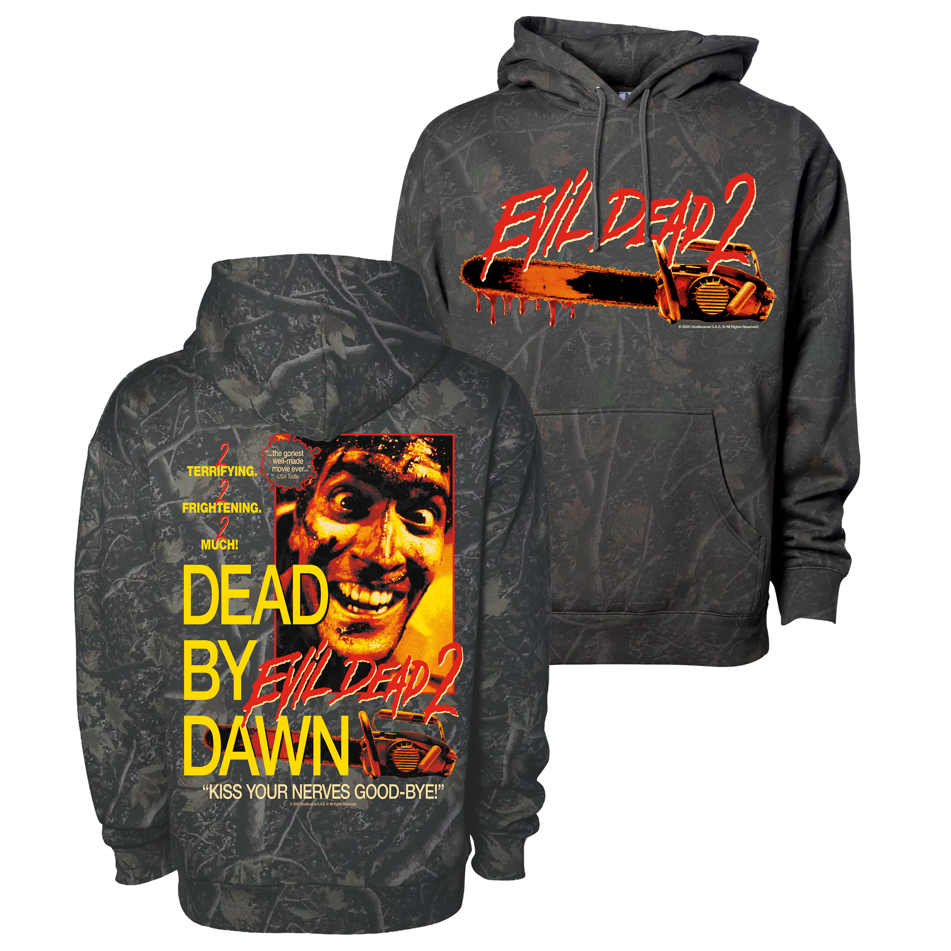 EVIL DEAD 2 DEAD BY DAWN TIEDYE HOODIE PREORDER
