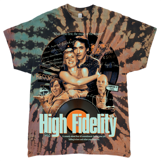 TOP FIVE RECORDS TIEDYE (COLOR OPTIONS AVAILABLE, LIMITED!)