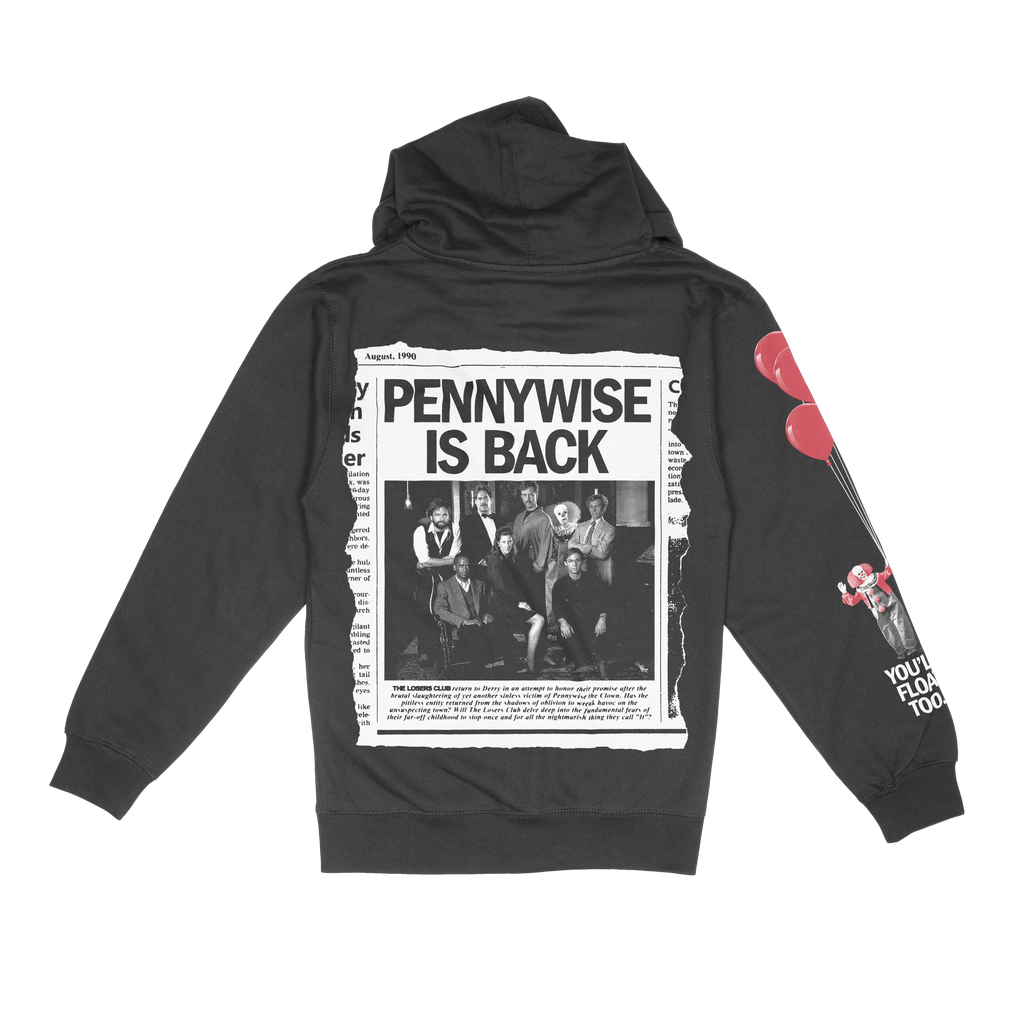 PENNYWISE ZIP UP HOODIE PREORDER