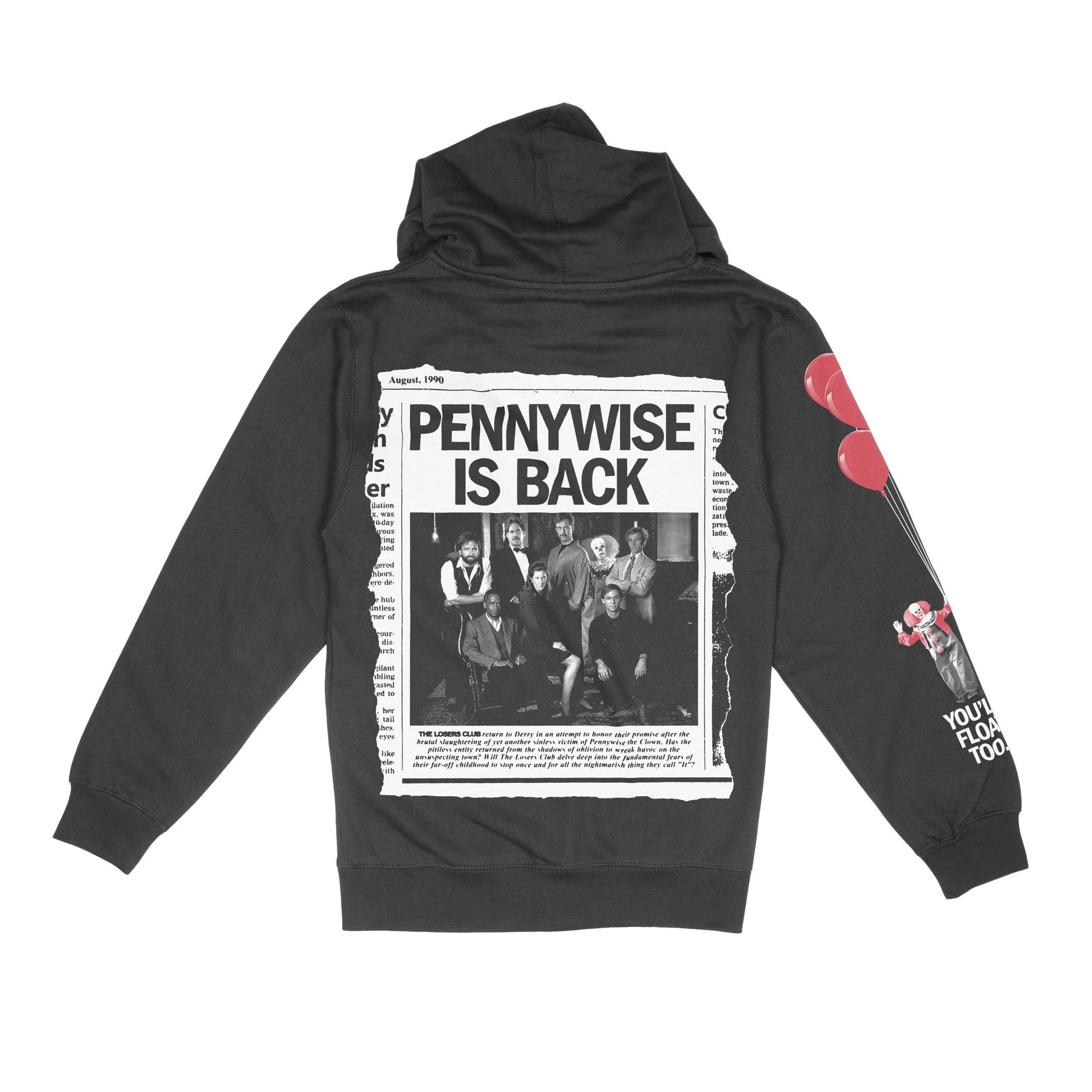 PENNYWISE ZIP UP HOODIE PREORDER