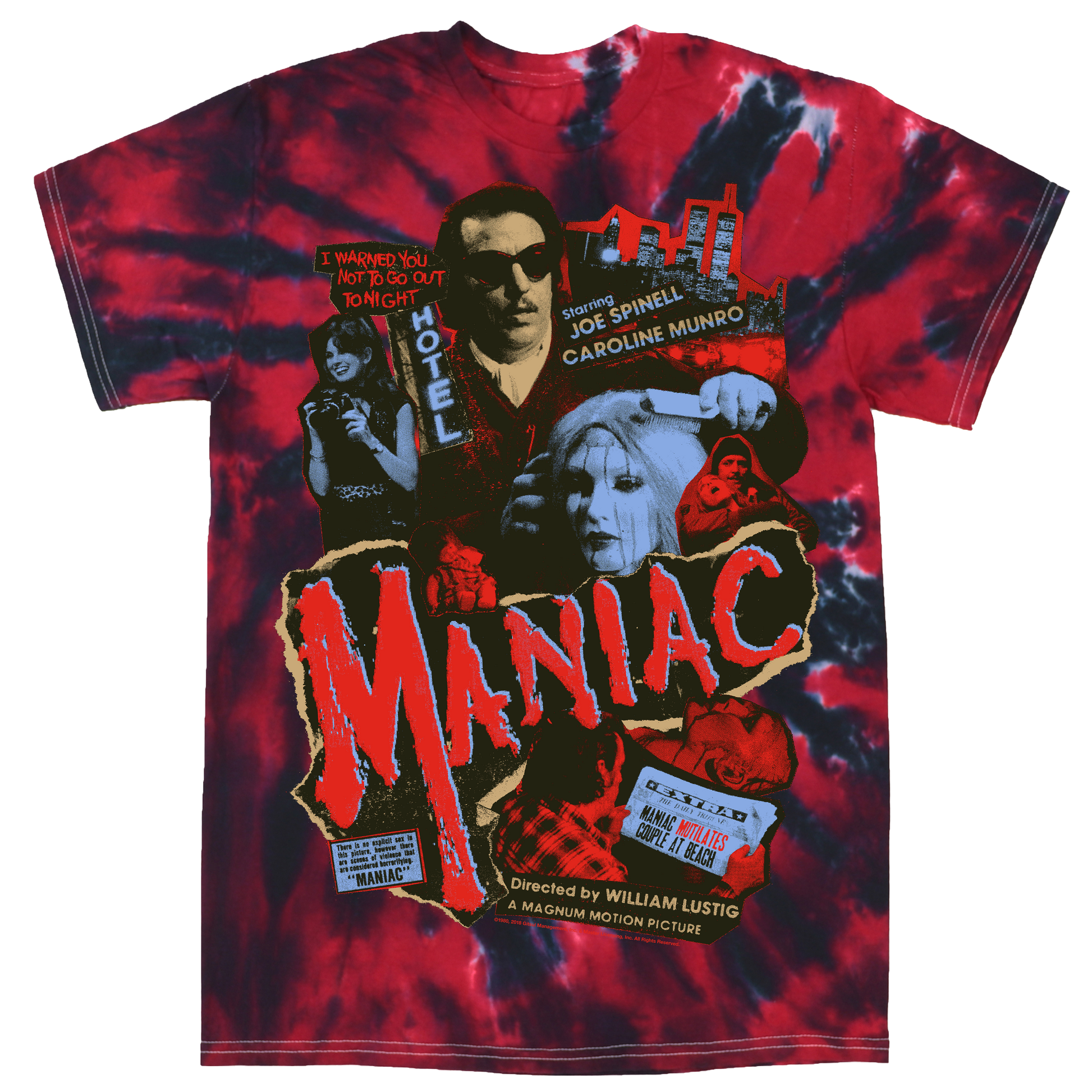 MANIAC FLYER TIEDYE (COLOR OPTIONS AVAILABLE!)