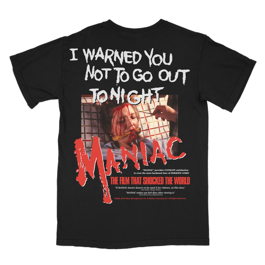 MANIAC PROMO TEE