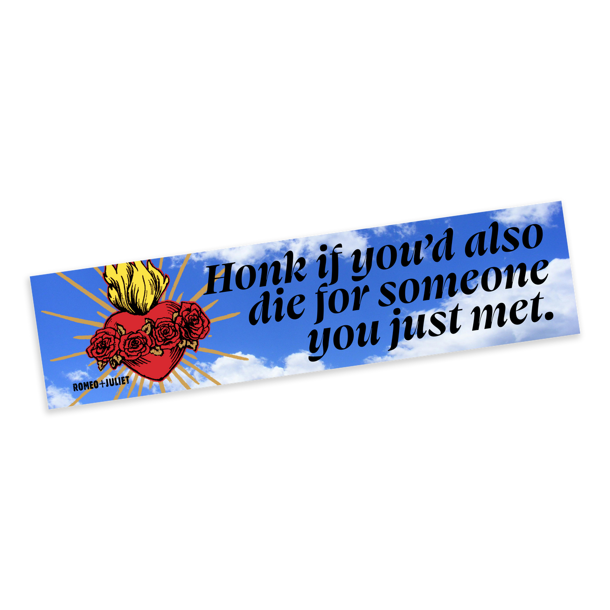 R + J BUMPER STICKER