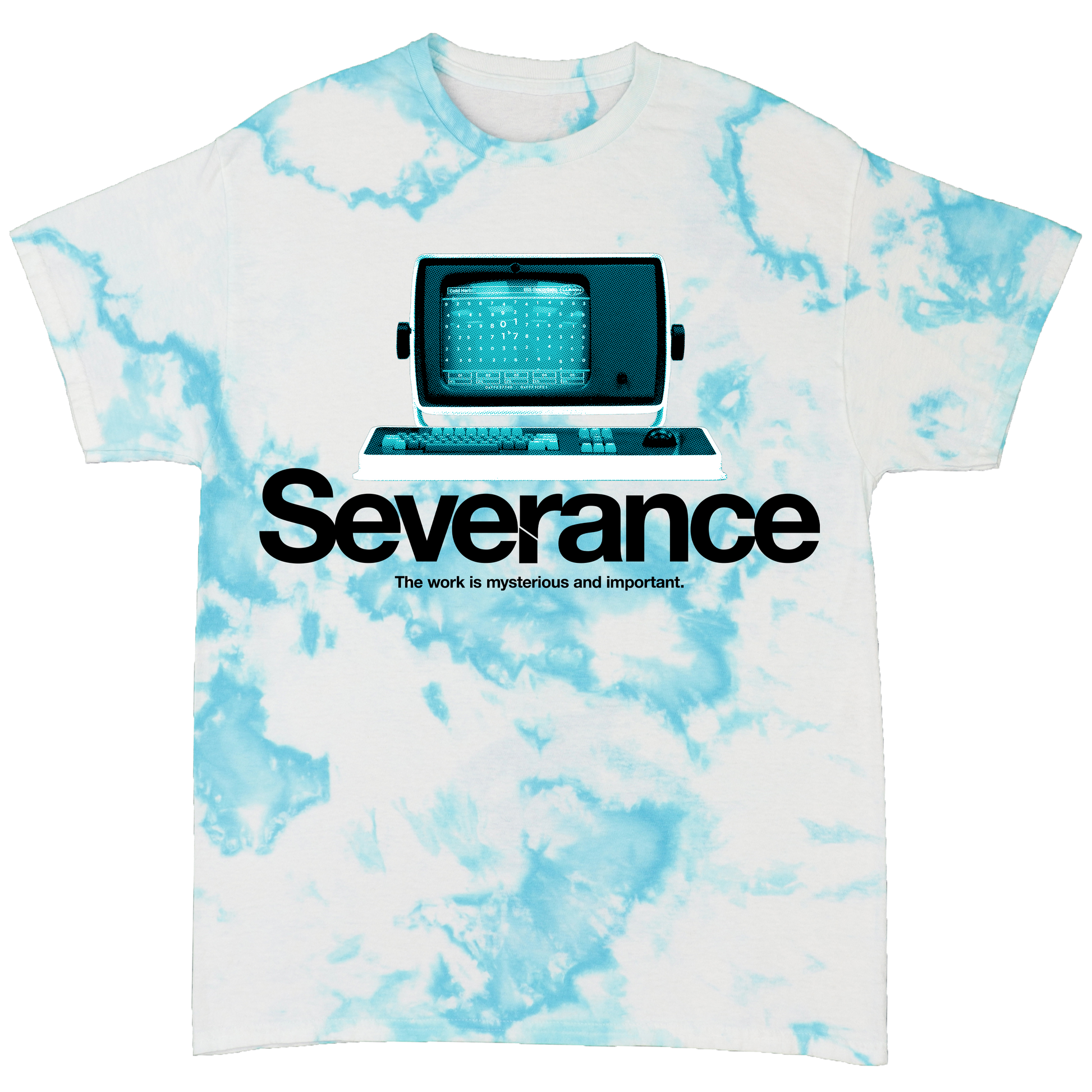WORK IS MYSTERIOUS TIEDYE