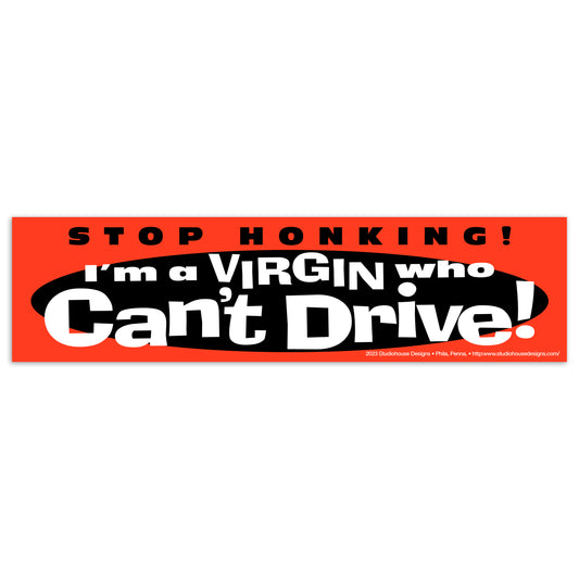 CLUELESS BUMPER STICKER